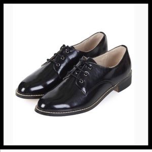 Top Shop Patten Leather Oxfords